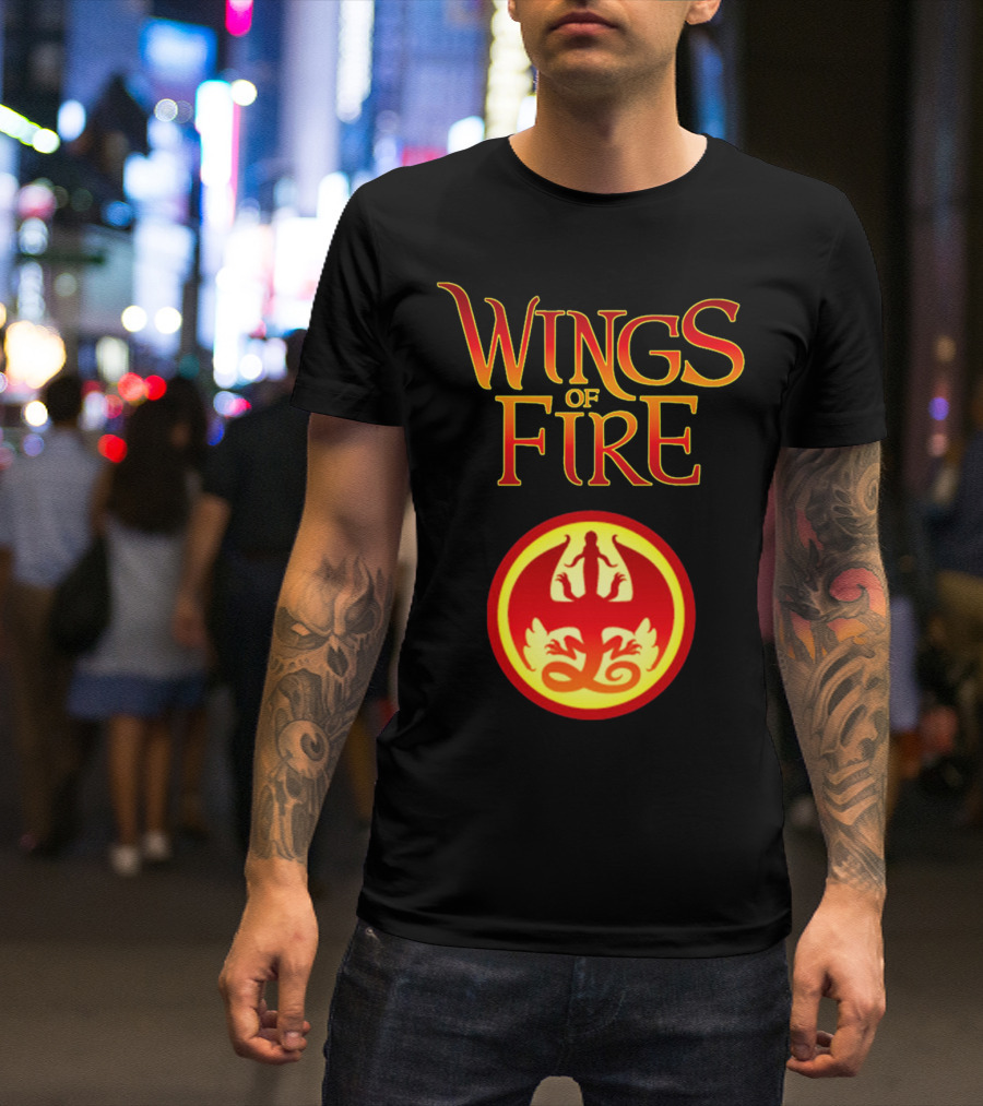 Wings Of Fire Dragon Emblem Fantasy Series T-Shirt