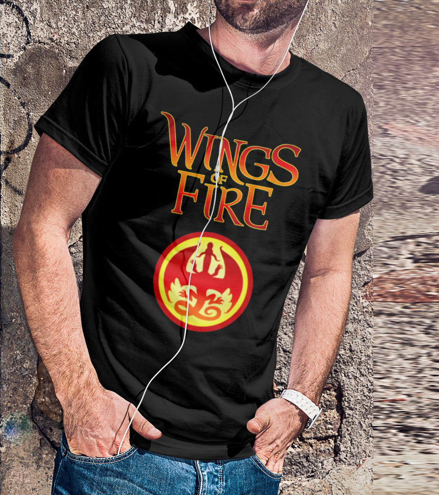 Wings Of Fire Dragon Emblem Fantasy Series T-Shirt