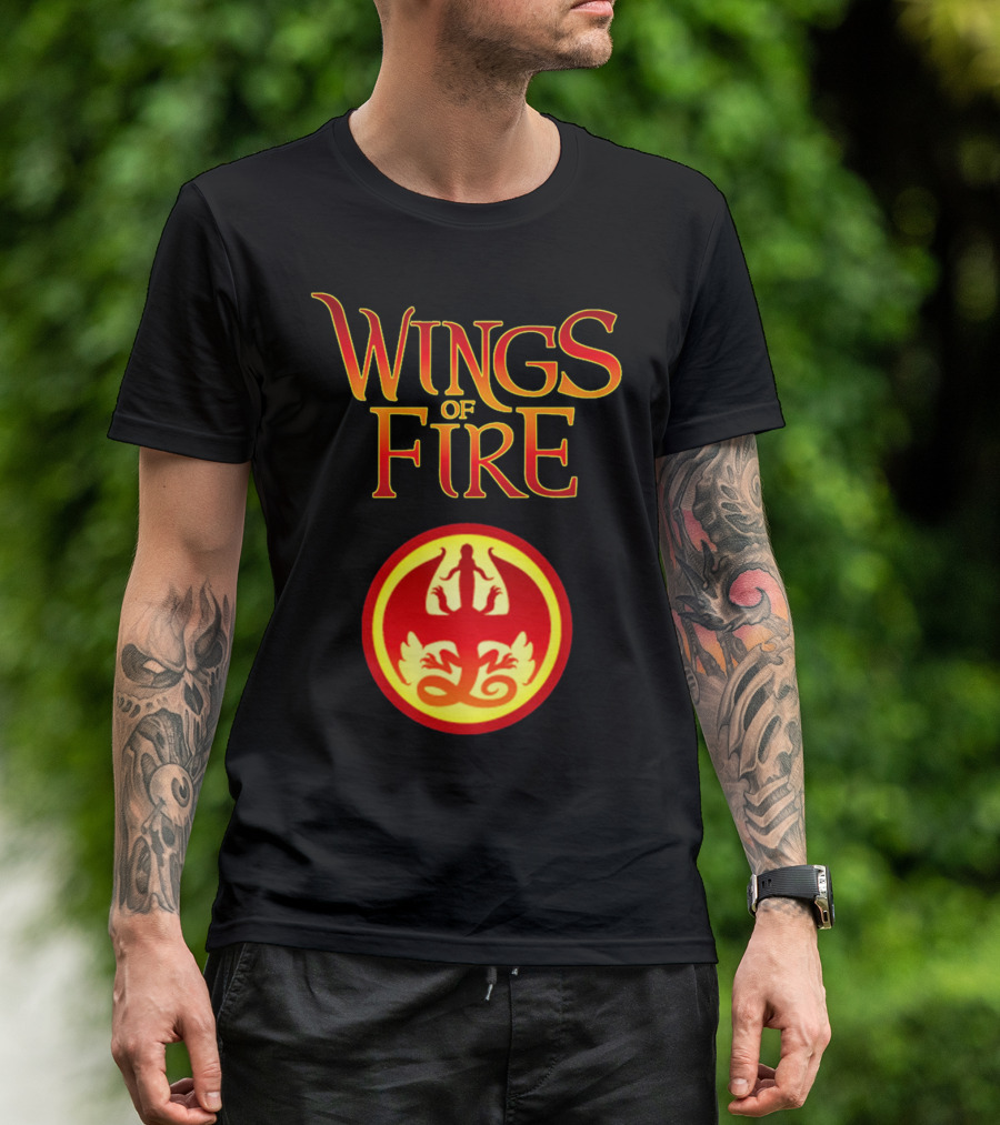 Wings Of Fire Dragon Emblem Fantasy Series T-Shirt
