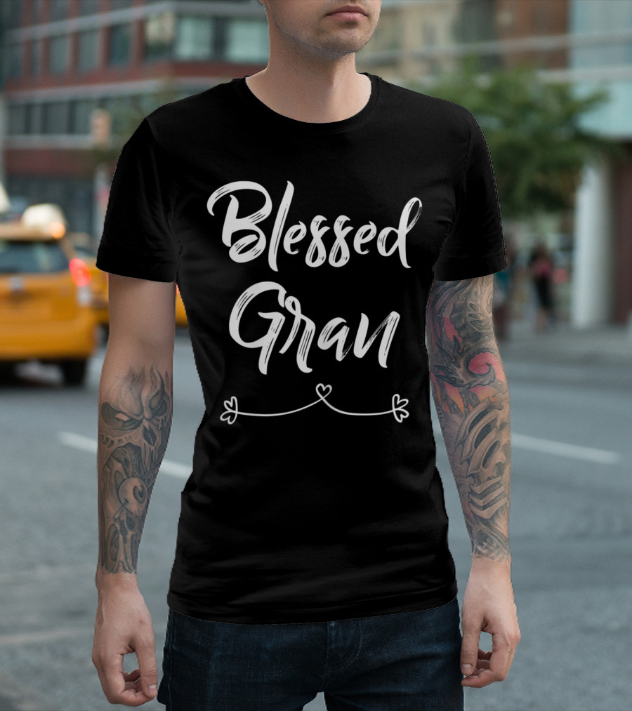 Blessed Gran Hearts T-Shirt