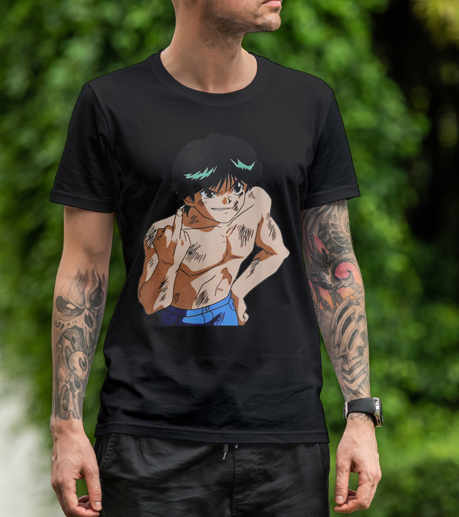 Yusuke Urameshi From Yuyu Hakusho Anime Classics T-Shirt