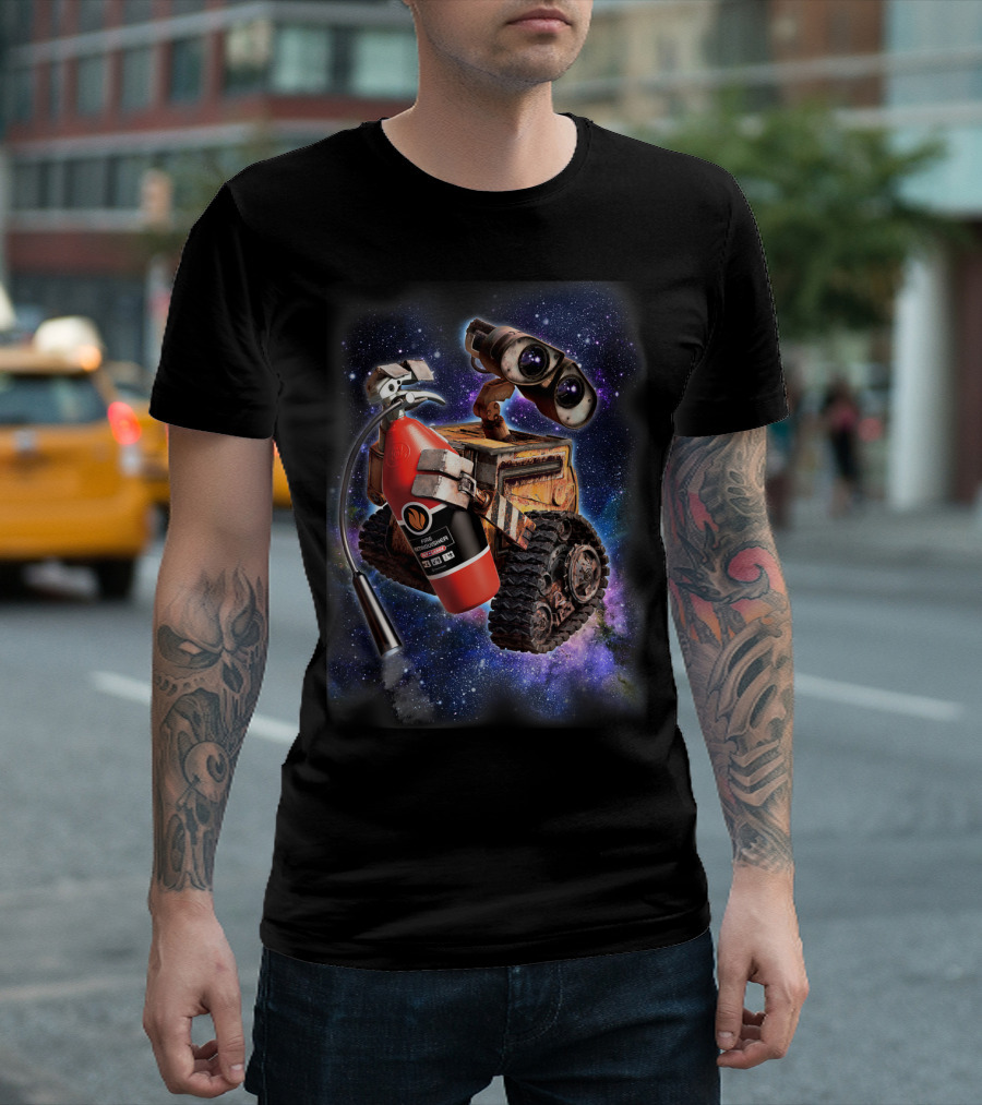 WALL-E Fire Extinguisher Adventure In Space T-Shirt