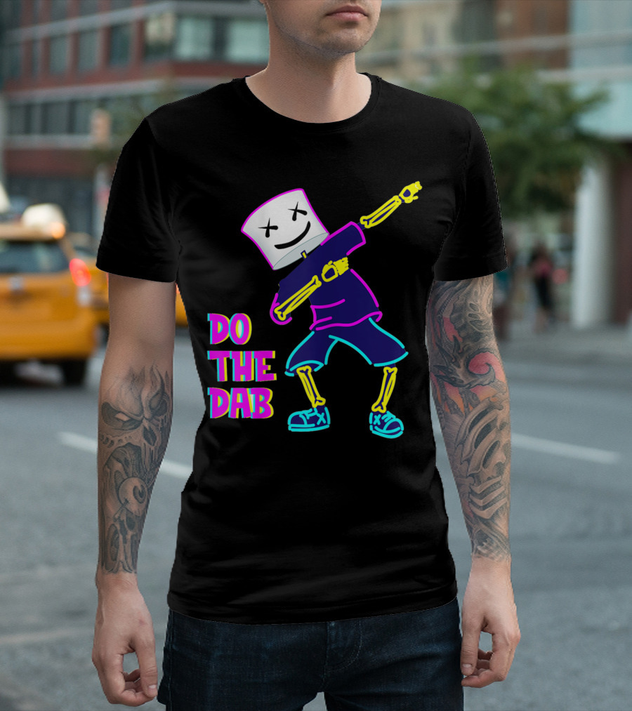 Do the Dab with Goofy Marshmallow Dancing DJ T-Shirt