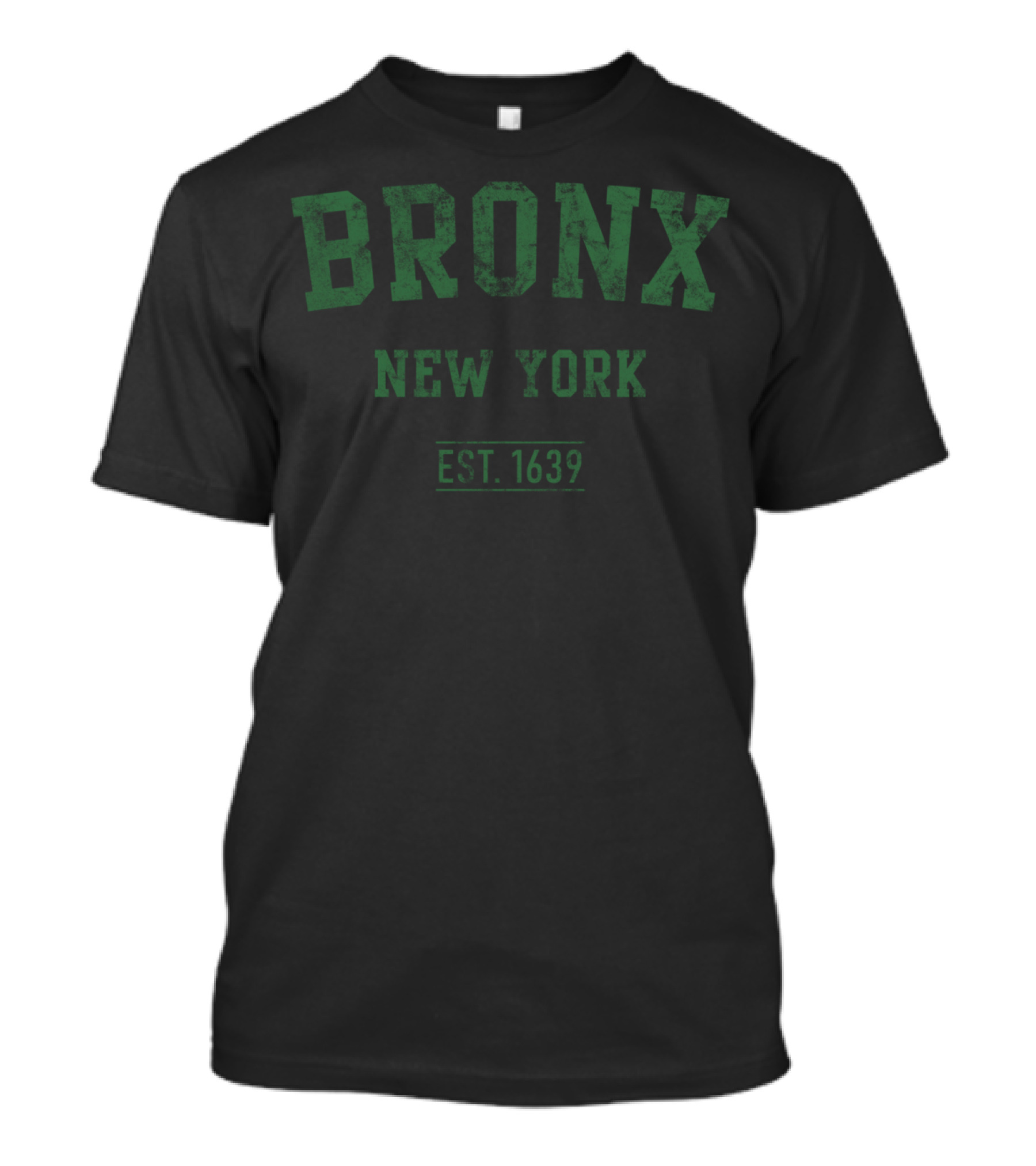 Bronx New York Est. 1639 Distressed Sport T-Shirt