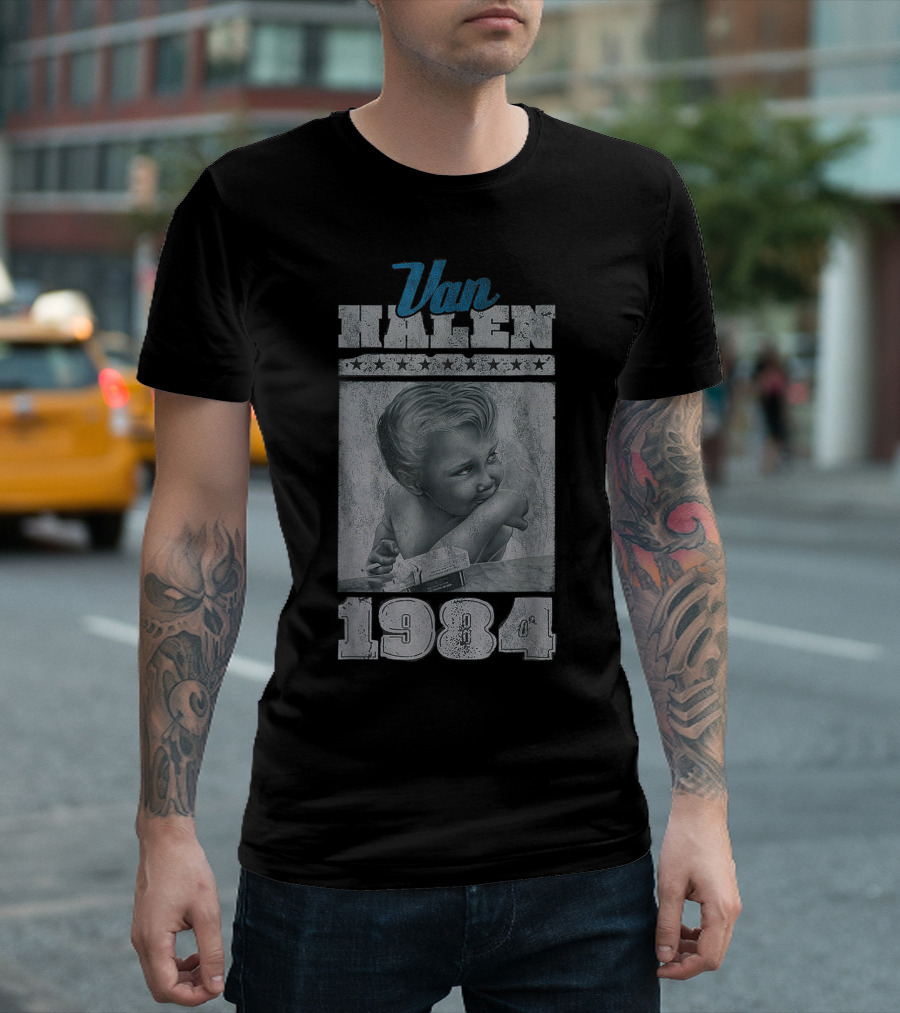 Van Halen 1984 Album Cover T-Shirt