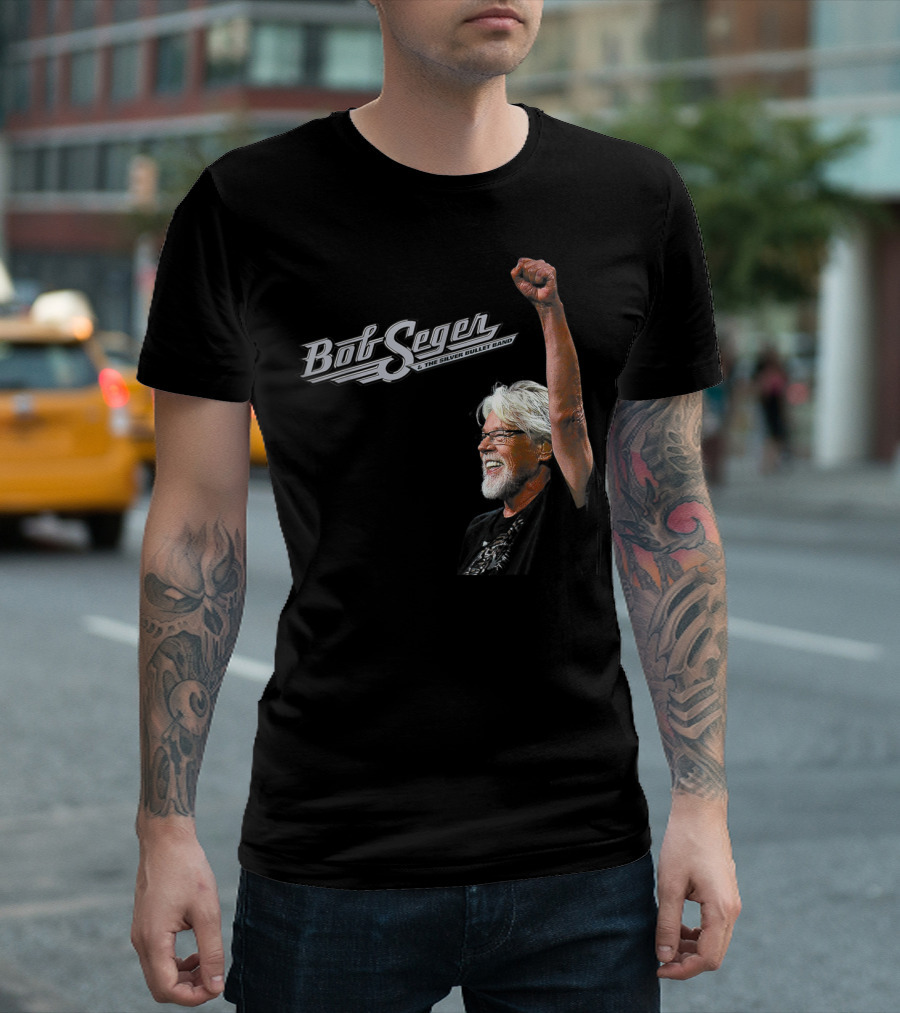 Bob Seger and the Silver Bullet Band Raised Arm T-Shirt