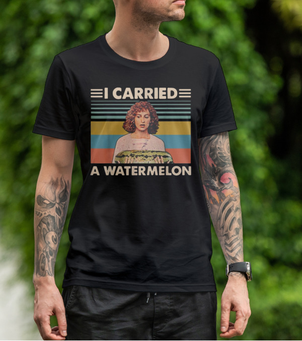 I Carried A Watermelon Dirty Dancing Retro T-Shirt