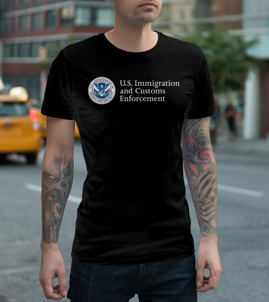 U.S. Immigration And Customs Enforcement ICE Homeland Security Seal T-Shirt