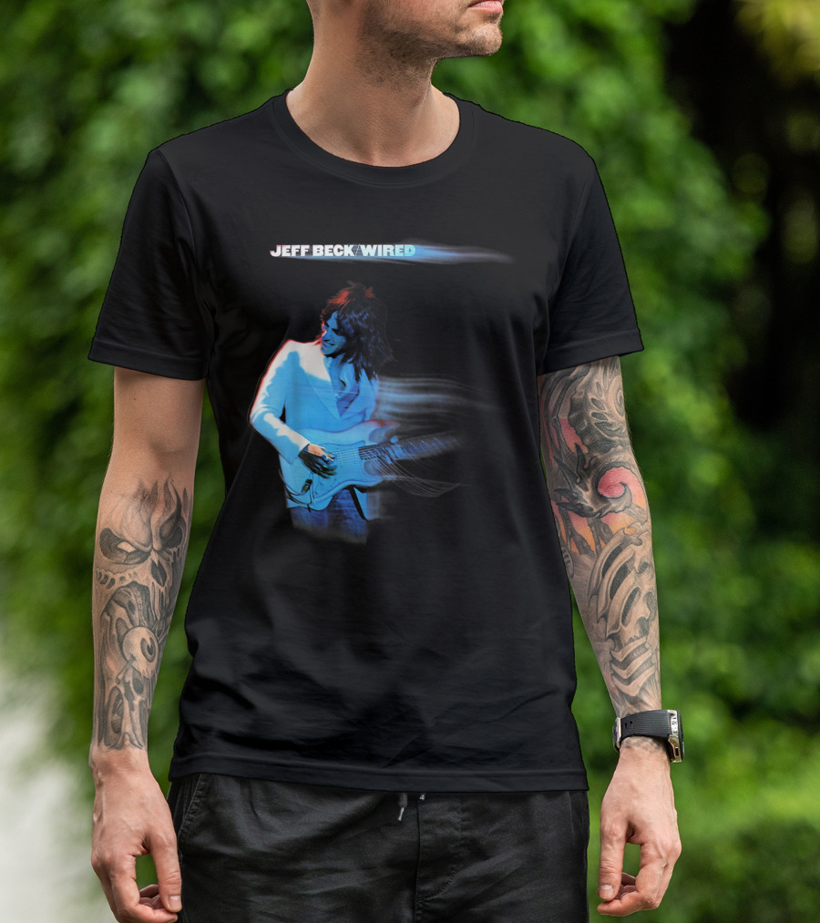 Jeff Beck Wired Guitarist Rock T-Shirt