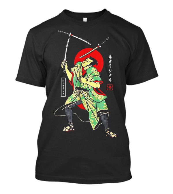 Juggling Samurai Original Japanese Warrior T-Shirt