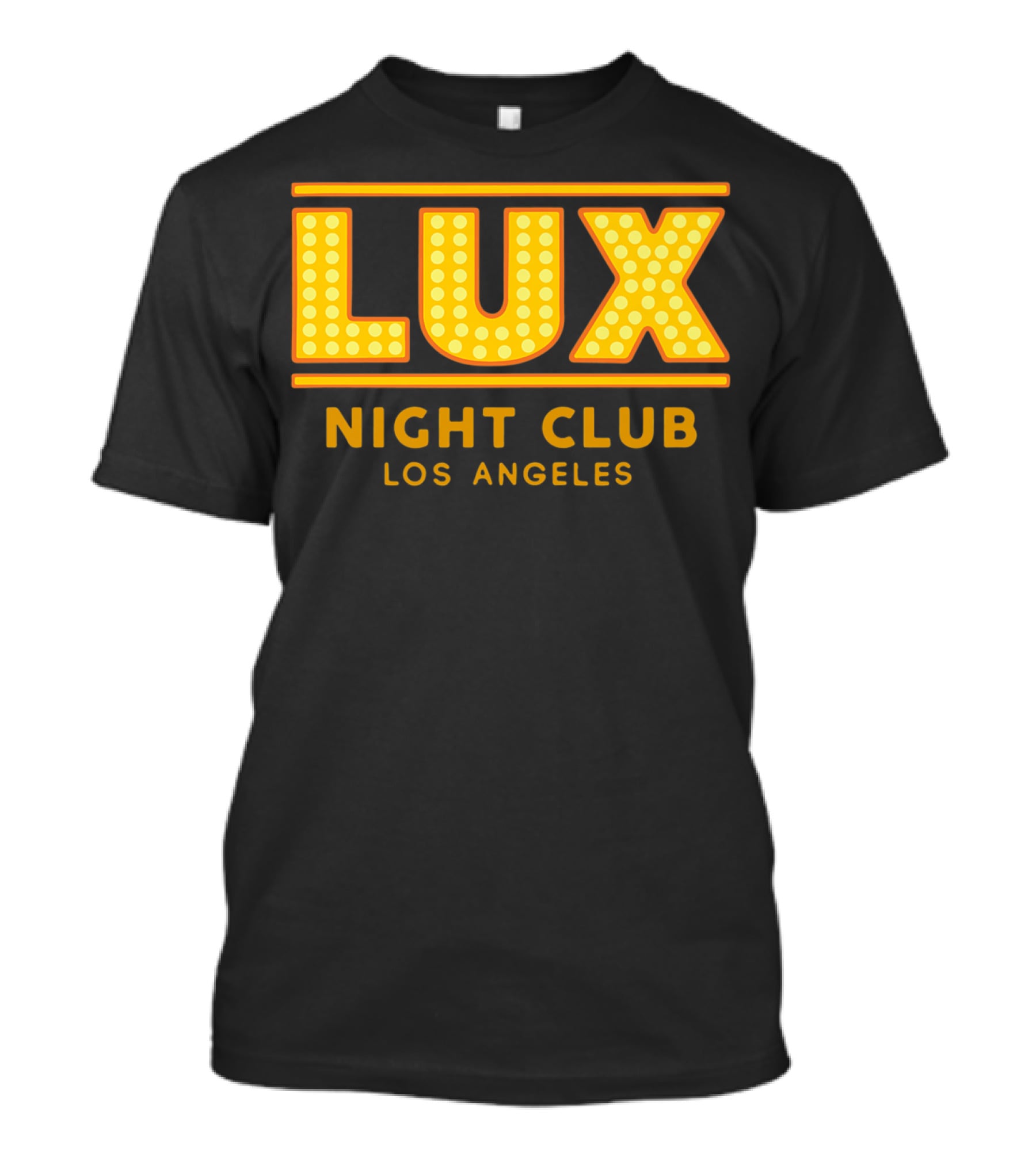 Lux Night Club Los Angeles Morningstar Funny Geek T-Shirt
