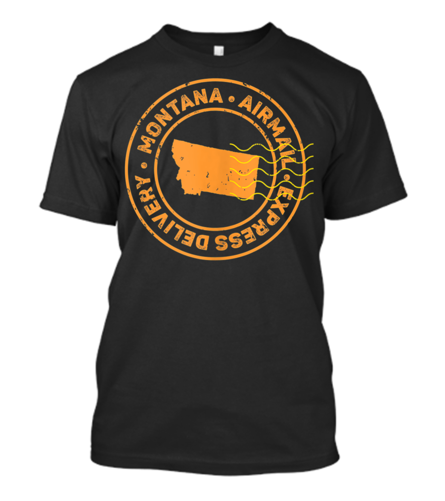 Montana Airmail Express Delivery T-Shirt