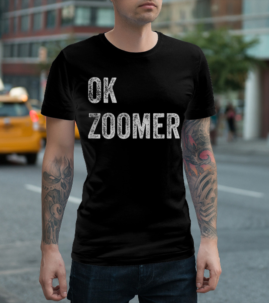 OK Zoomer Funny Generation Z Millennial Gen T-Shirt