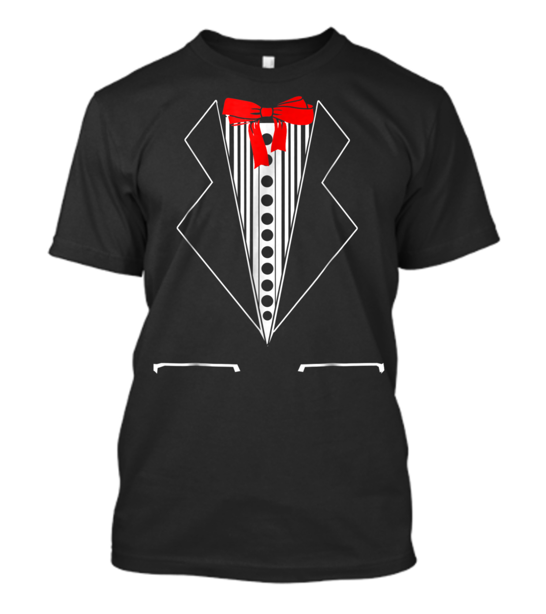 Tuxedo Halloween Funny Cute Bowtie Costume T-Shirt