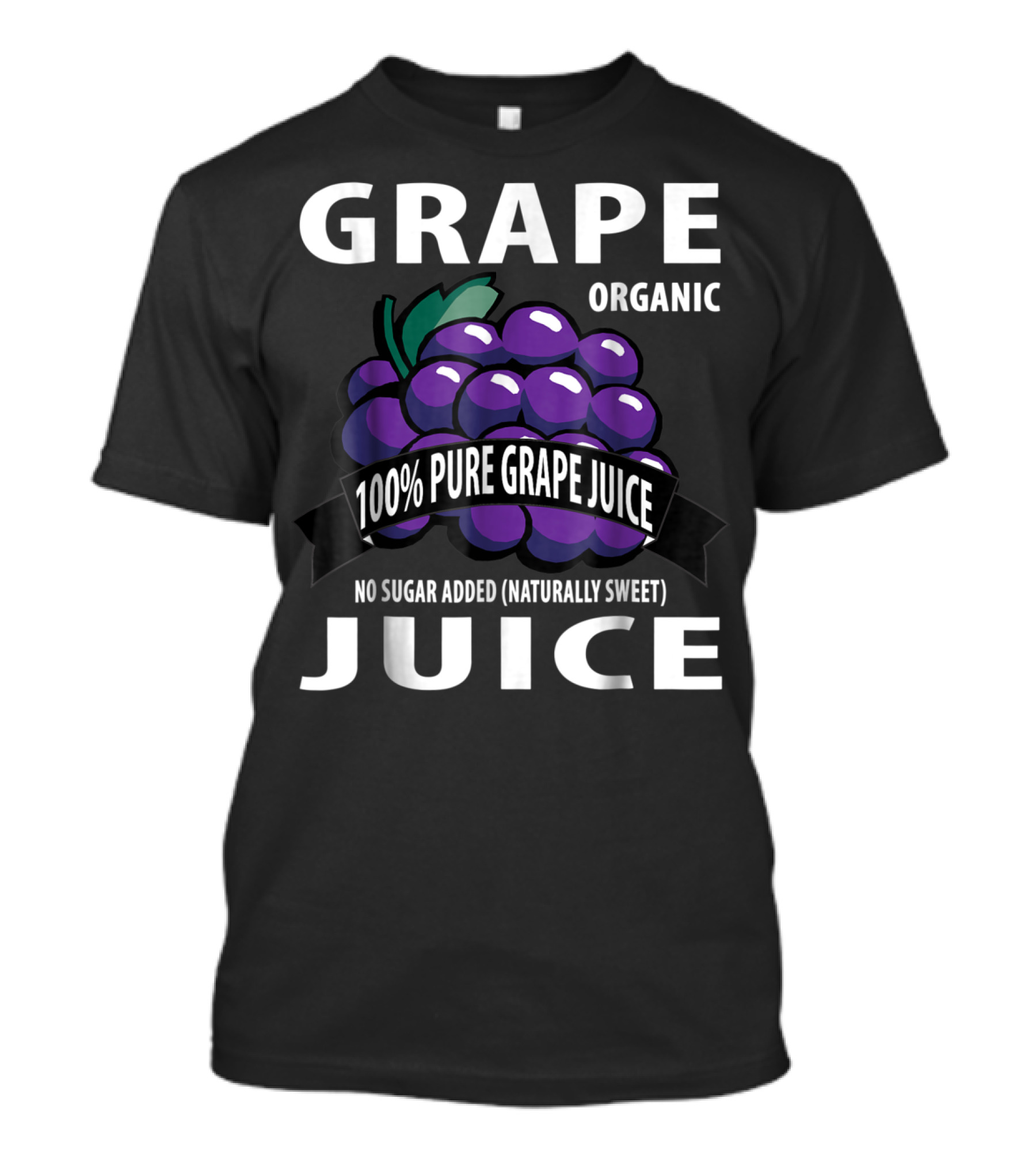 Grape Organic 100% Pure Juice Box Family Halloween Costumes For 5 People T-Shirt