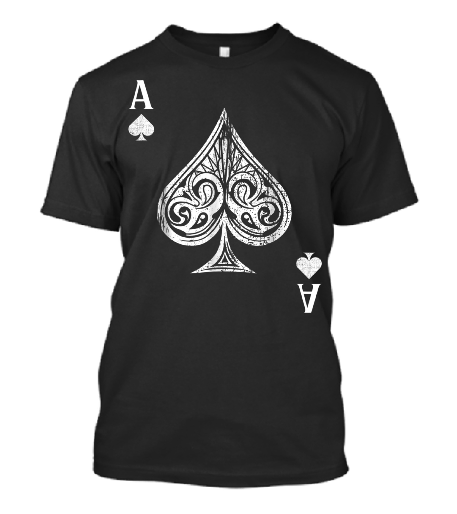 Halloween Ace Of Spades Card T-Shirt
