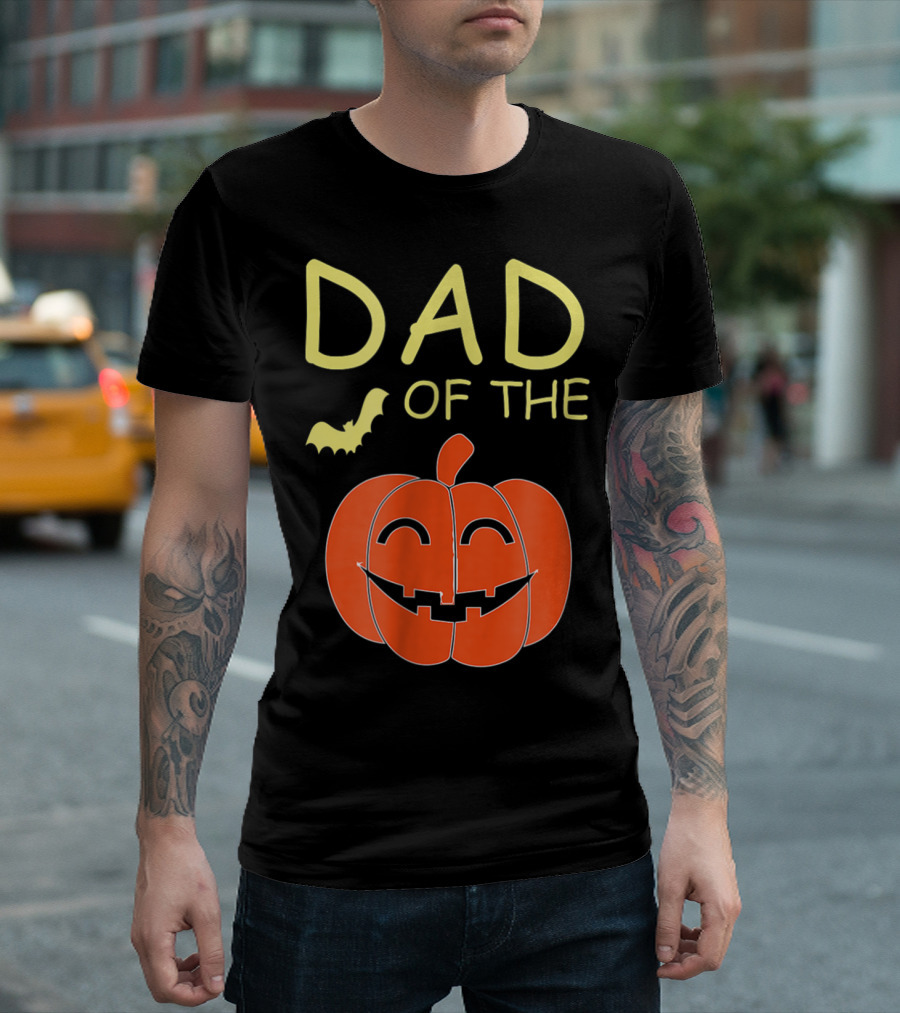 Dad Of The Pumpkin Halloween First Birthday T-Shirt