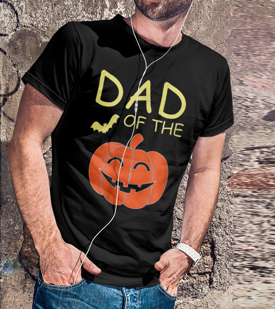 Dad Of The Pumpkin Halloween First Birthday T-Shirt