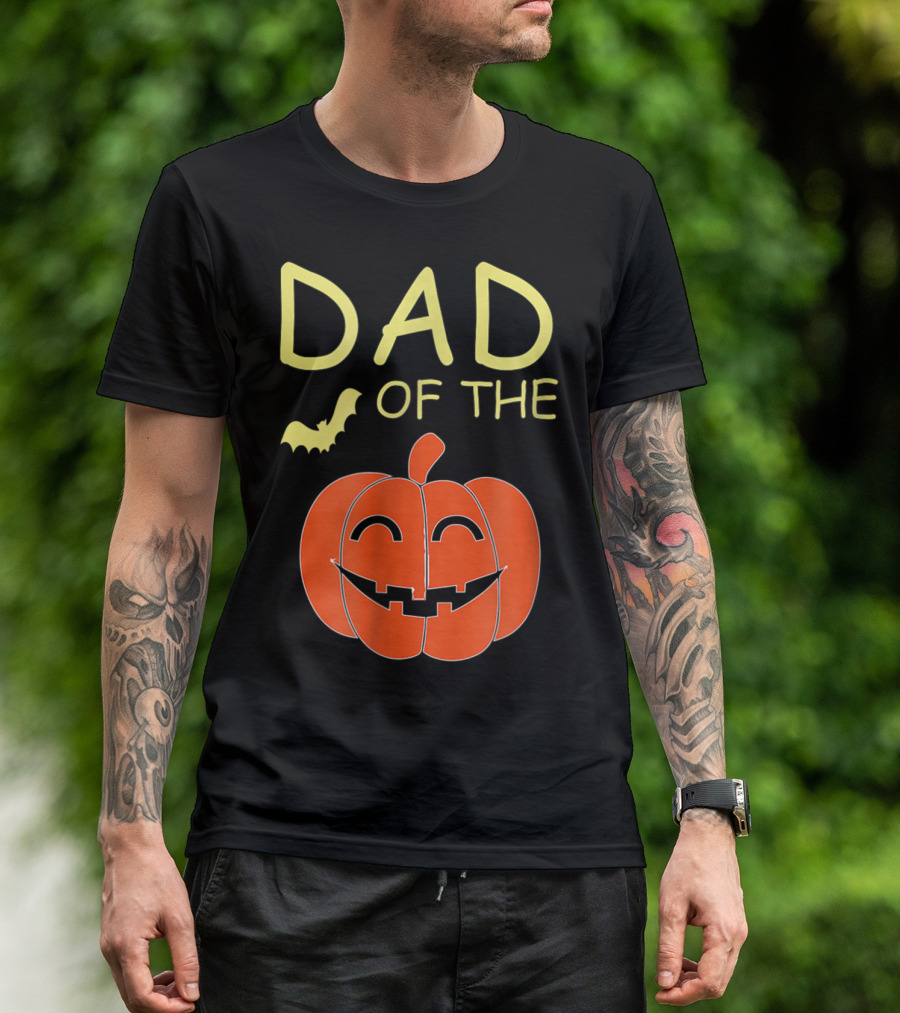 Dad Of The Pumpkin Halloween First Birthday T-Shirt