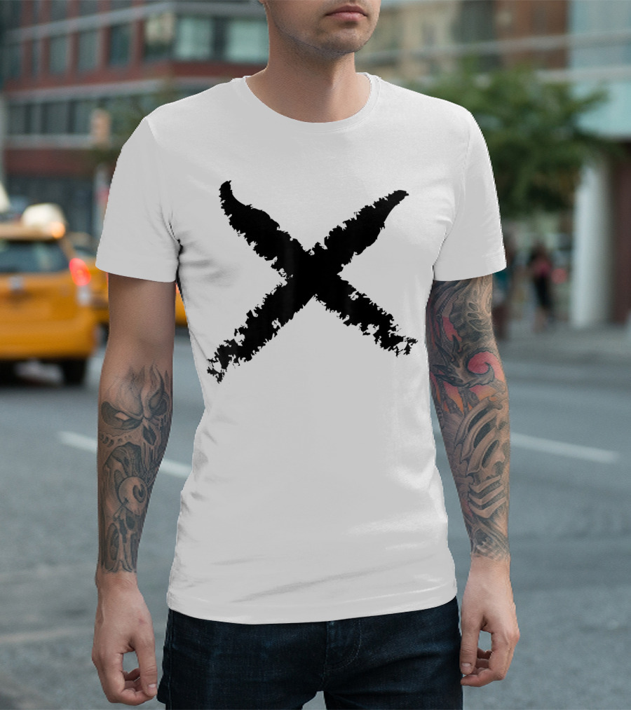 Halloween Noughts And Crosses X Creepy Halloween Couple T-Shirt