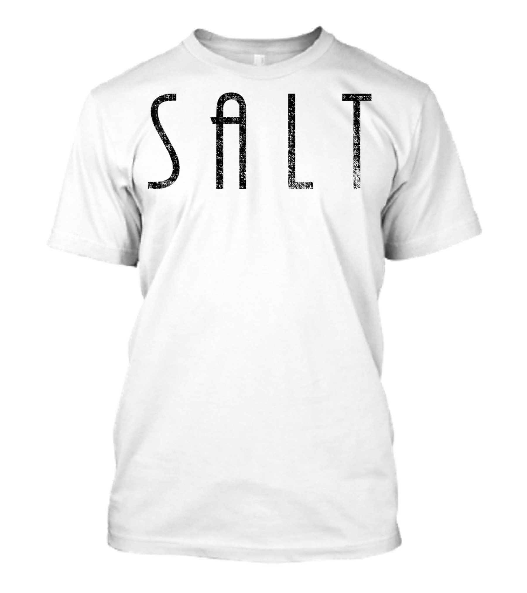 Halloween Salt And Pepper Matching Salt Text T-Shirt