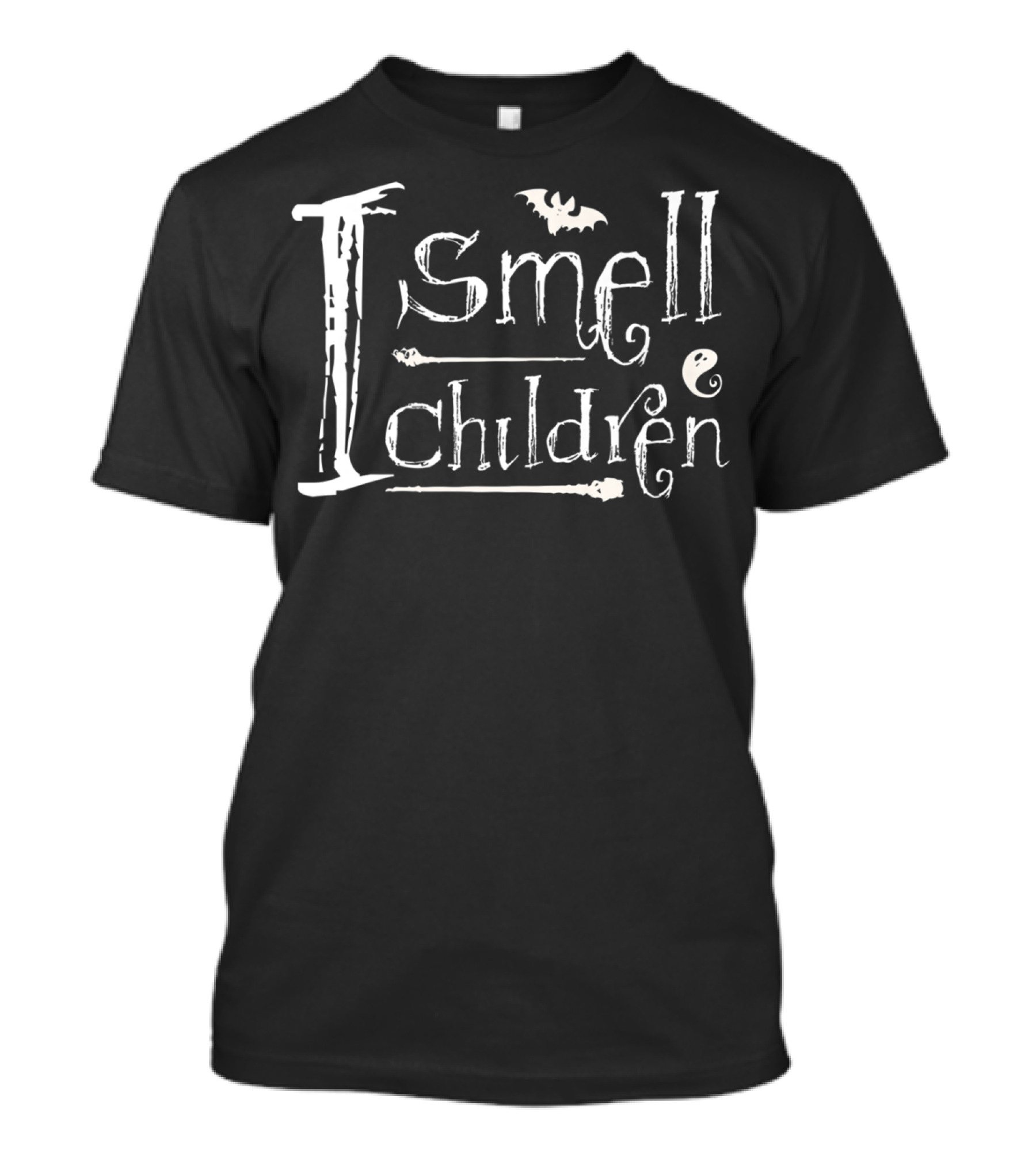 Halloween I Smell Children Witch Bat Ghost T-Shirt