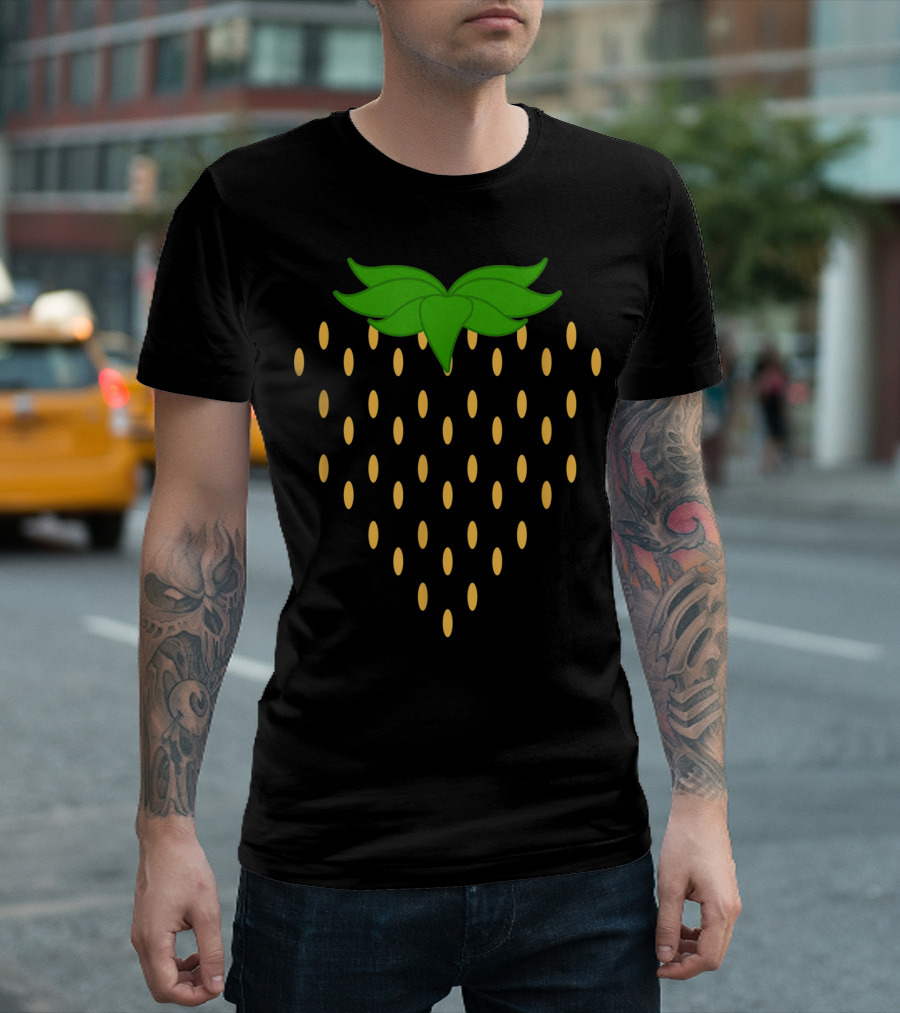 Halloween Strawberry DIY Costume Group Party Fun T-Shirt