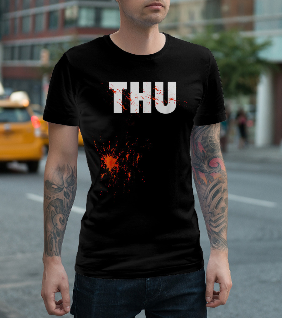 Halloween Thursday Bloody THU Group T-Shirt