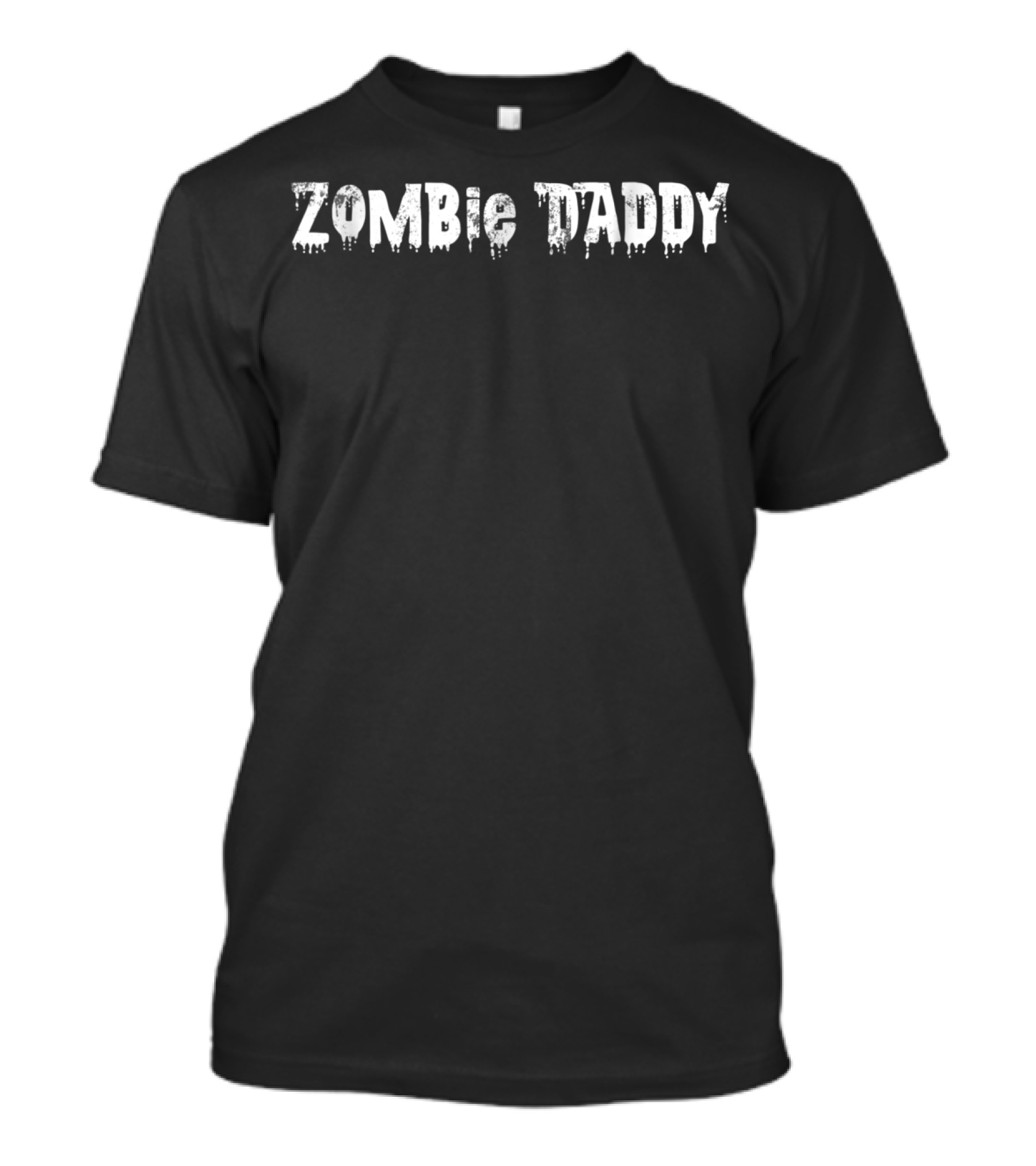 Zombie Daddy Halloween Matching Pregnancy T-Shirt