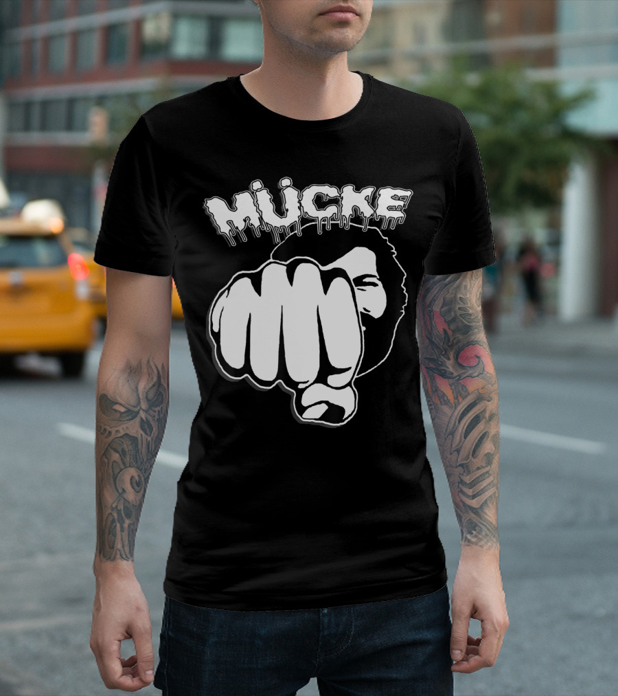 Mücke Motiv Sie Nannten Ihn Mücke 63 Bulldozer Fist T-Shirt