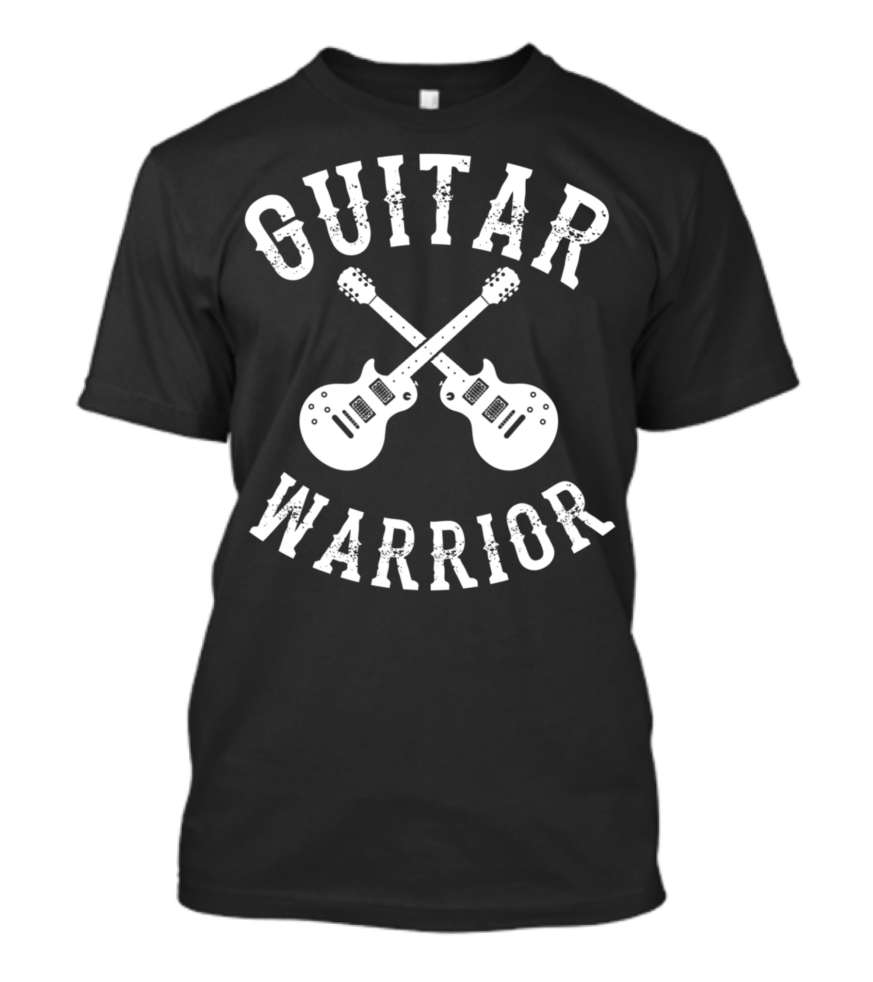 Guitar Warrior Electric Cross Guitar Cool T-Shirt