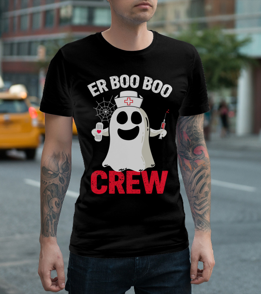 ER Boo Boo Crew Halloween Costume Women Men T-Shirt
