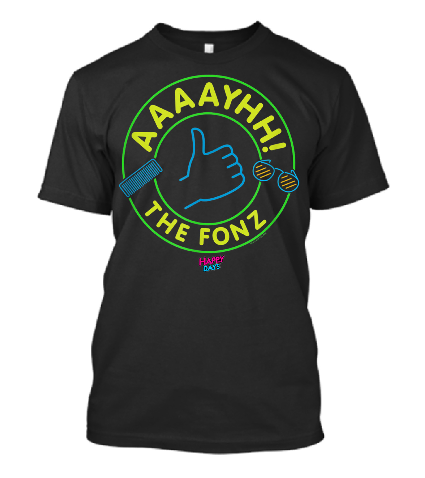 AAAAYHH The Fonz Happy Days T-Shirt