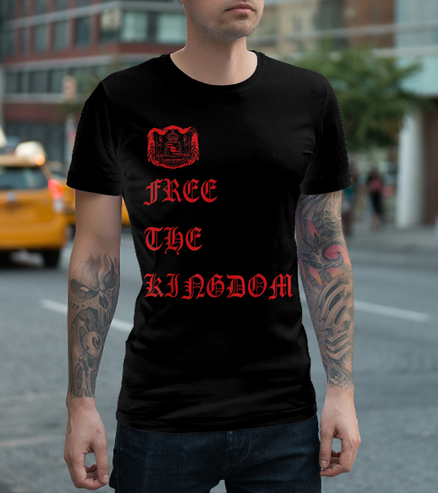 Free The Kingdom Hawaiian Islands State Of Hawaii Kanaka Maoli T-Shirt