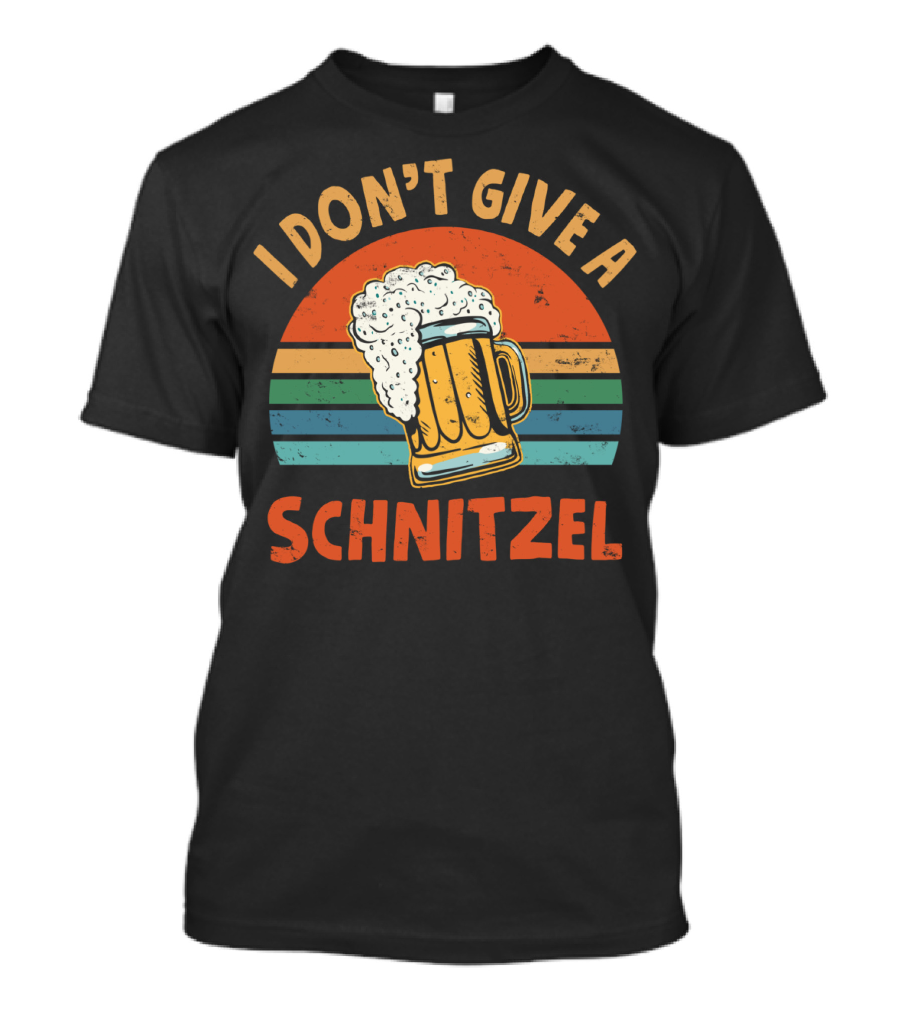 I Don't Give A Schnitzel Beer Mug Oktoberfest T-Shirt