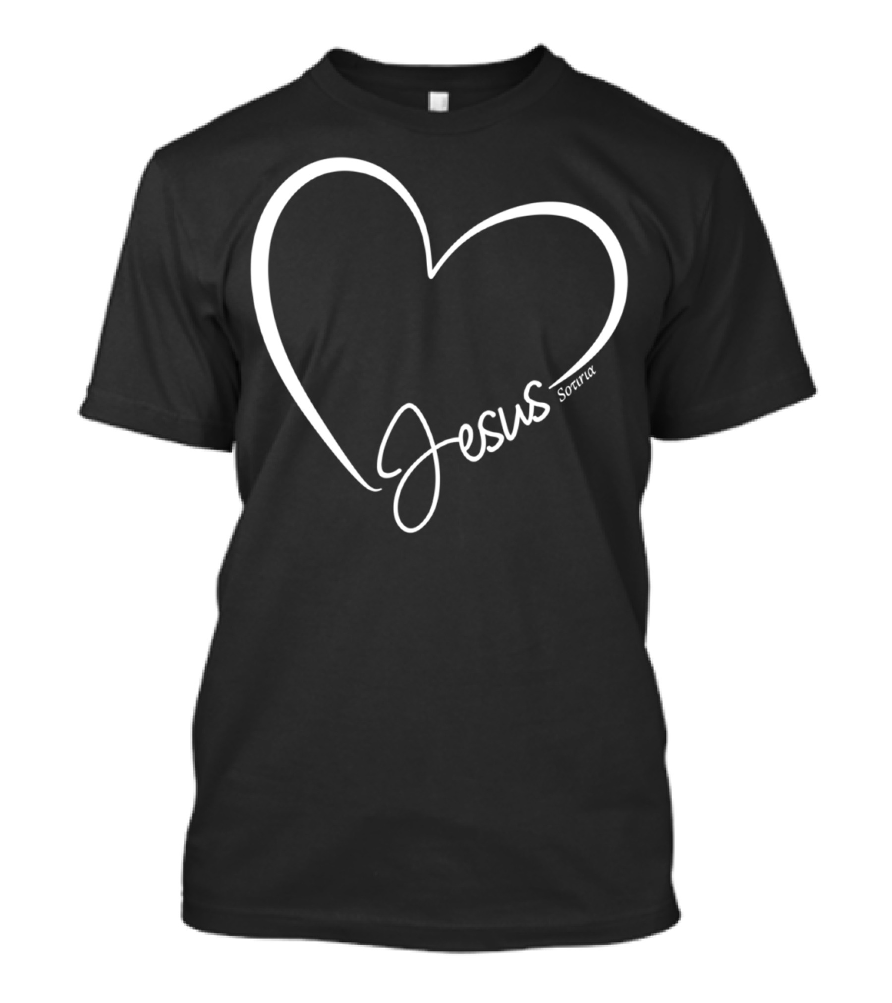 Heart Jesus Christian Sortra T-Shirt