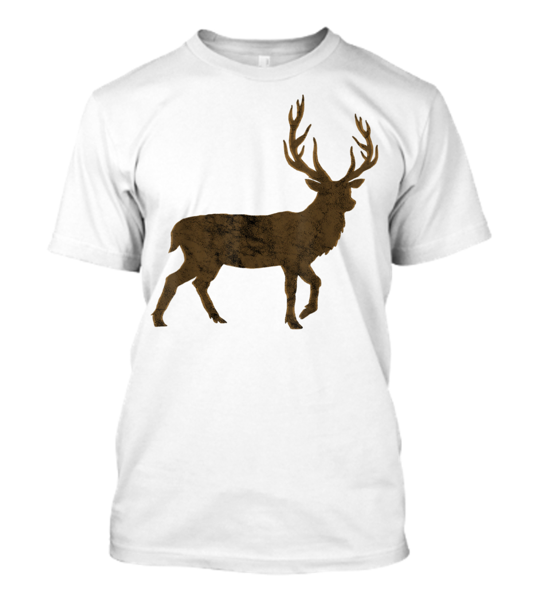 Deer Hunting Trip Saison Whitetail Outdoorman Antler T-Shirt