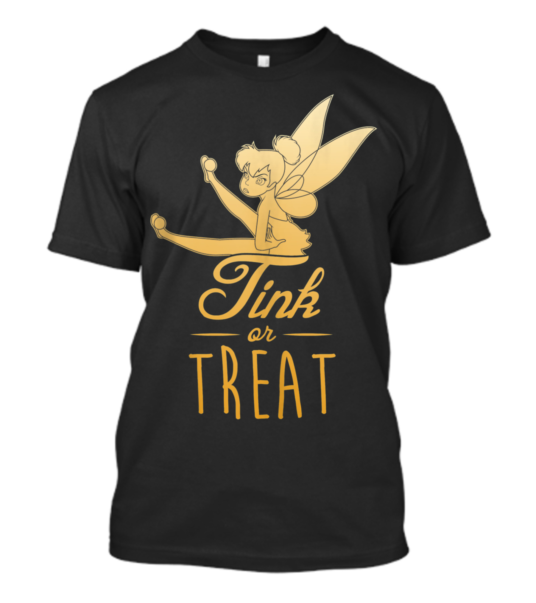 Disney Peter Pan Tinker Bell Tink Or Treat Halloween I7 T-Shirt