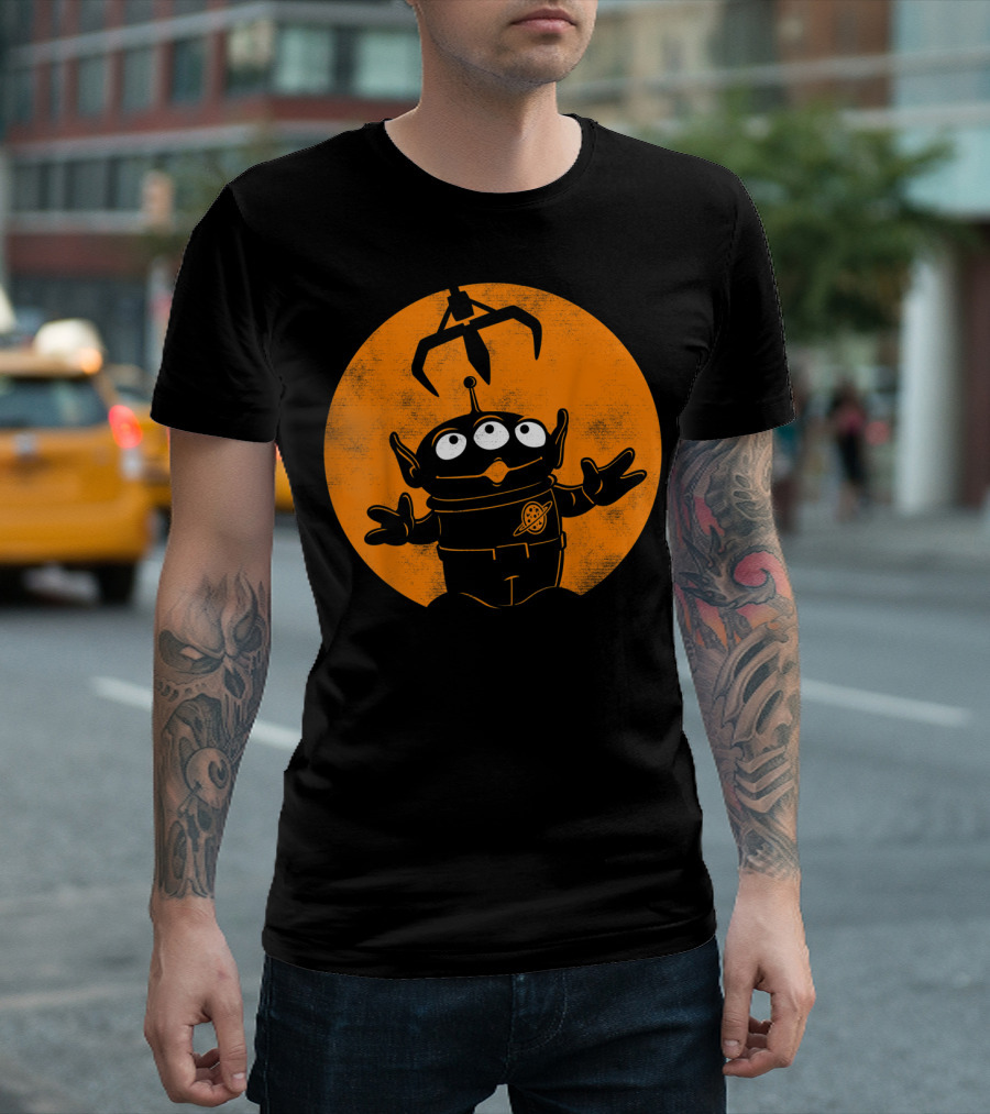 Disney Pixar Toy Story Alien Under Claw Machine T-Shirt