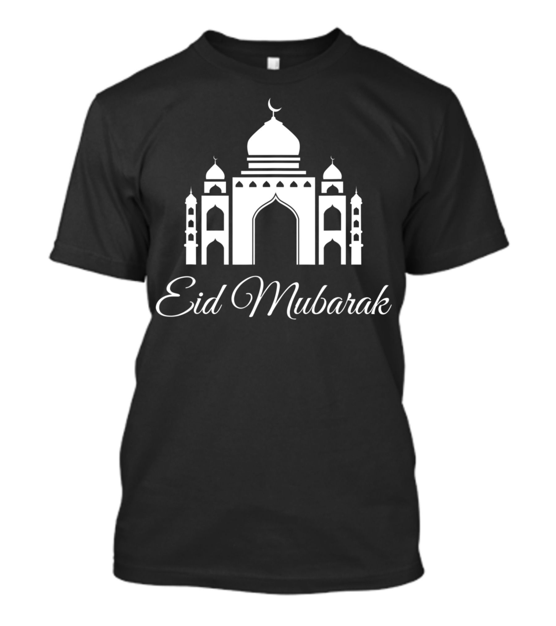 Eid Mubarak Eid Al Fitr Eid El Adha Muslim Celebration Mosque T-Shirt