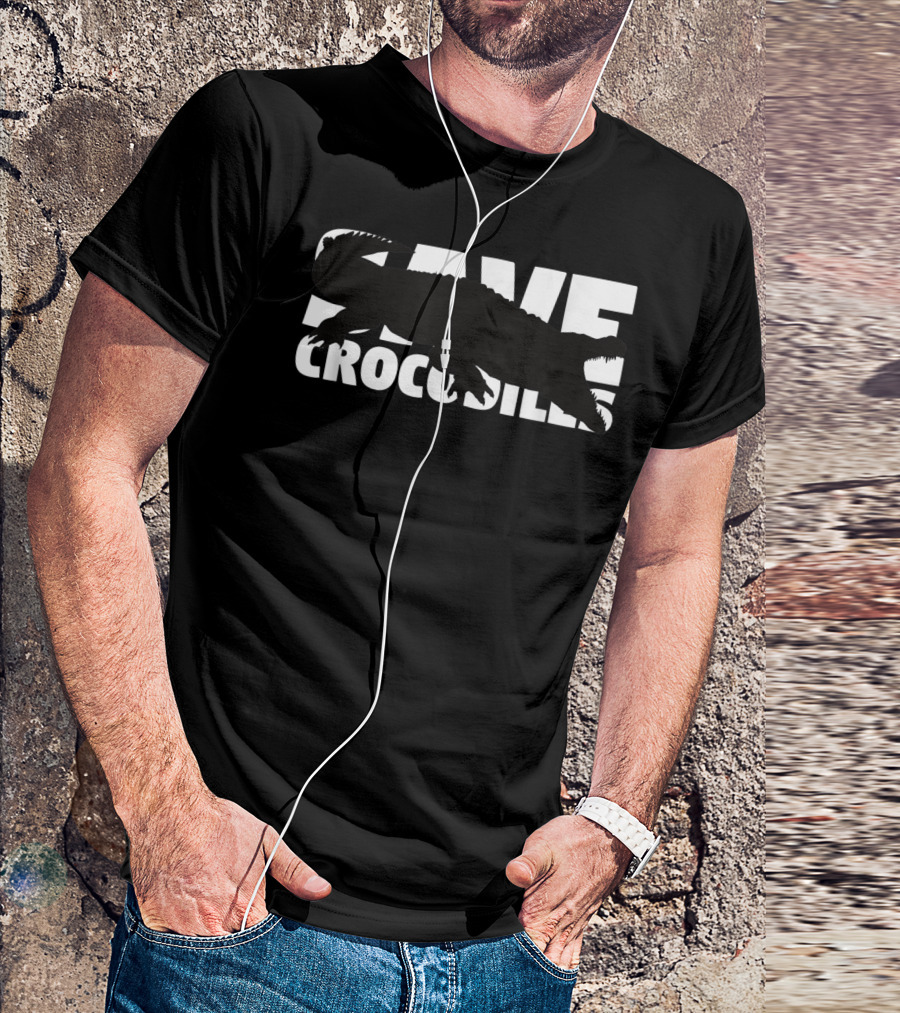 Save Crocodiles Extinction Endangered Animal Activist T-Shirt