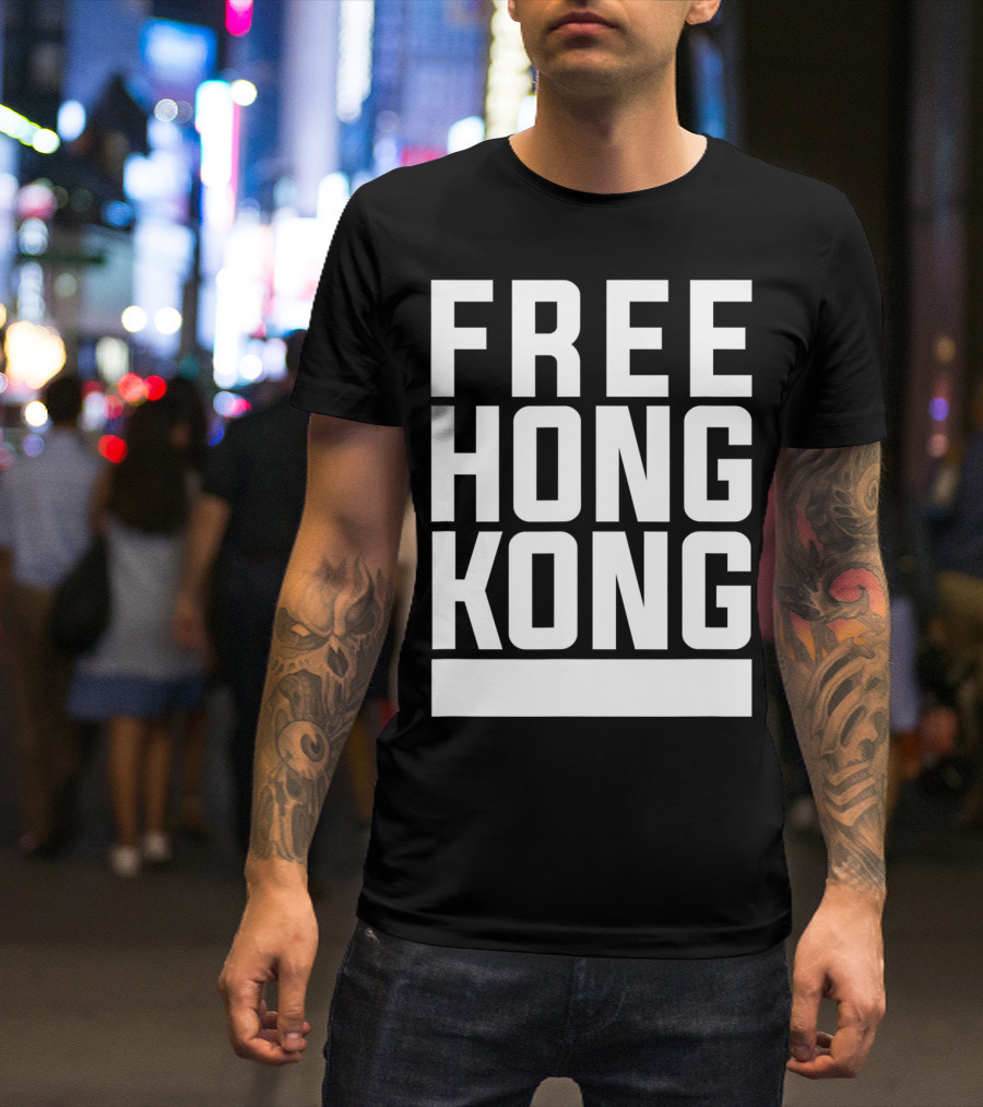 Free Hong Kong Pro Democracy Hk Independence T-Shirt