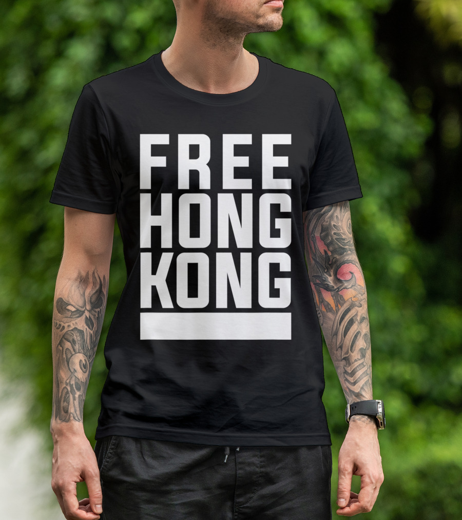 Free Hong Kong Pro Democracy Hk Independence T-Shirt