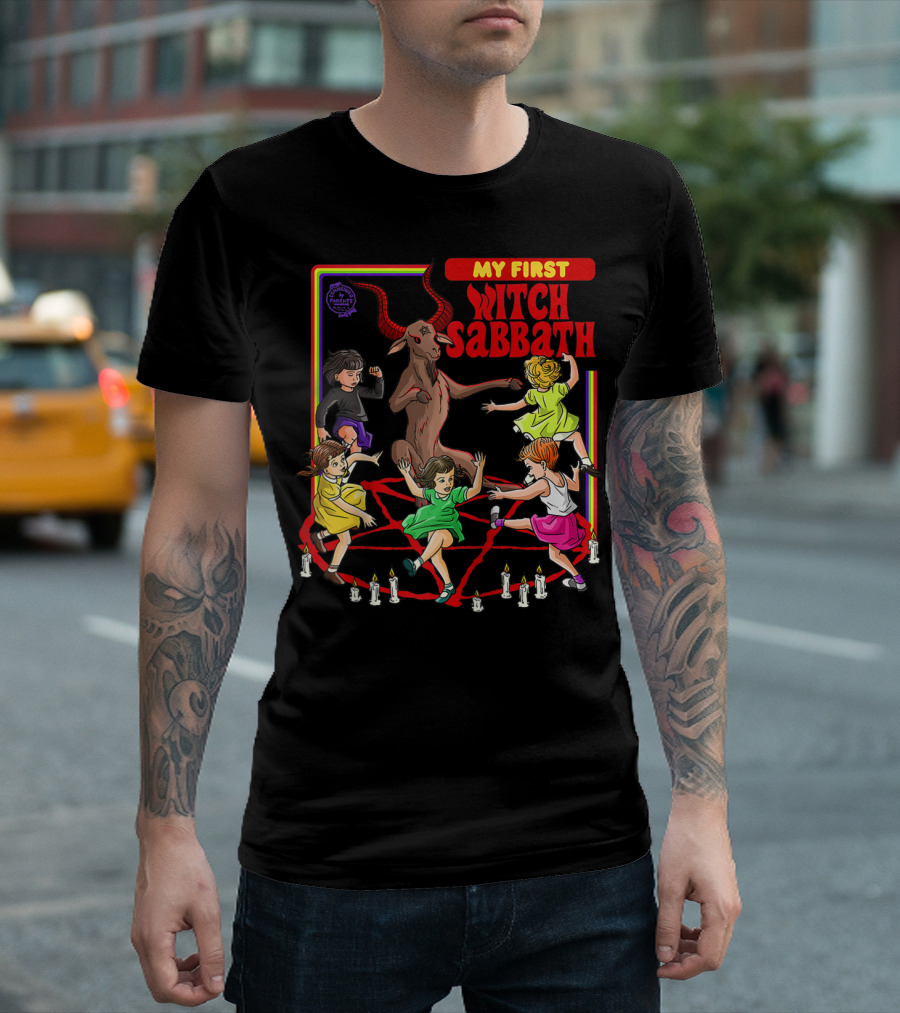 My First Witch Sabbath Dance Witchcraft Pentagram Ritual T-Shirt