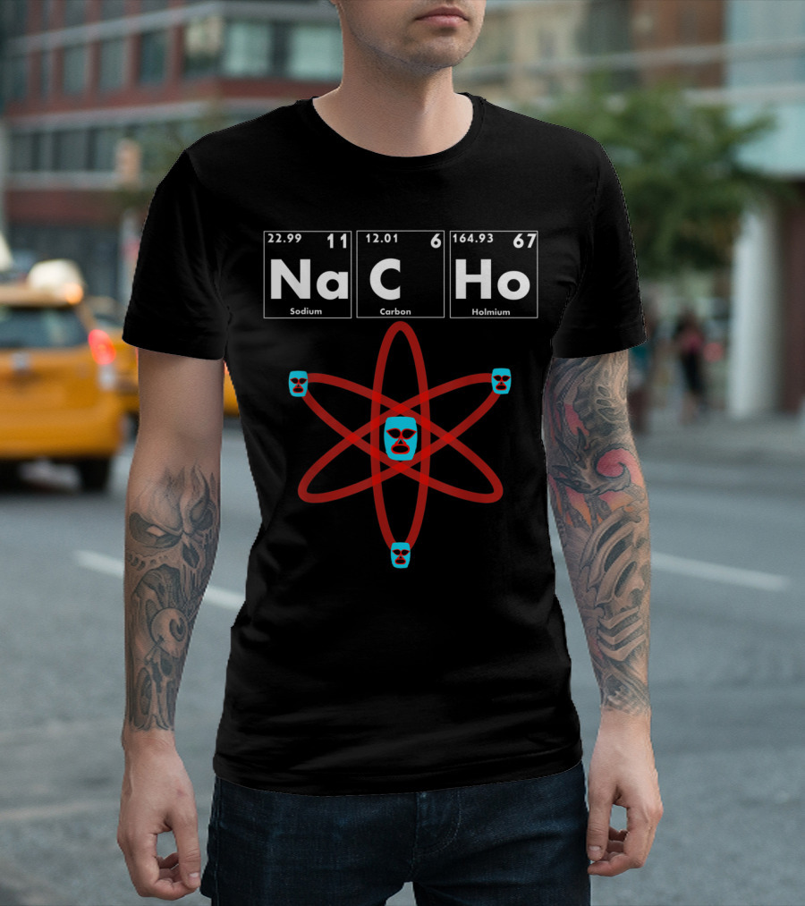 Na C Ho Periodic Table Elements Atom Faces T-Shirt