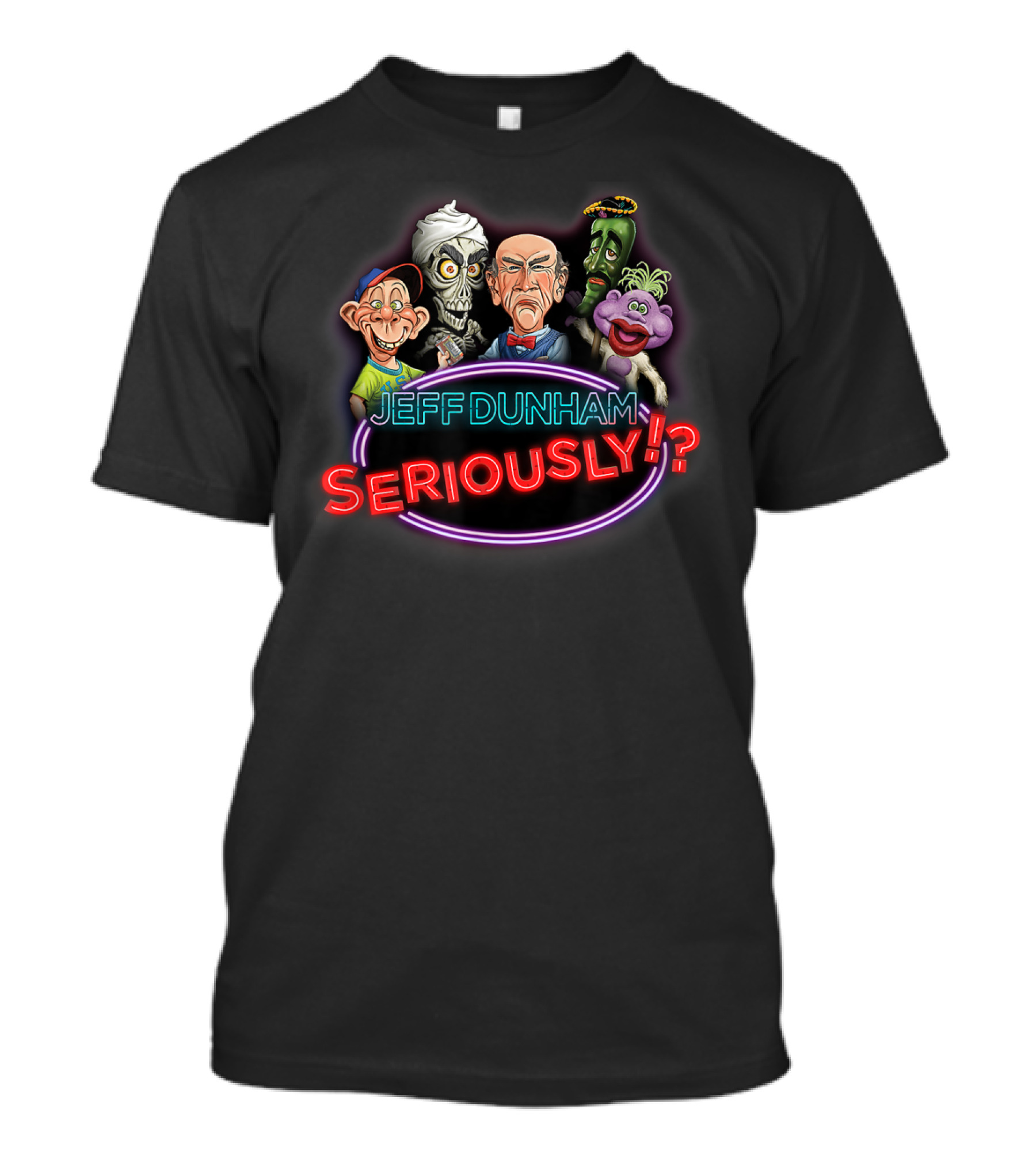Jeff Dunham Seriously? Tour With Dates T-Shirt
