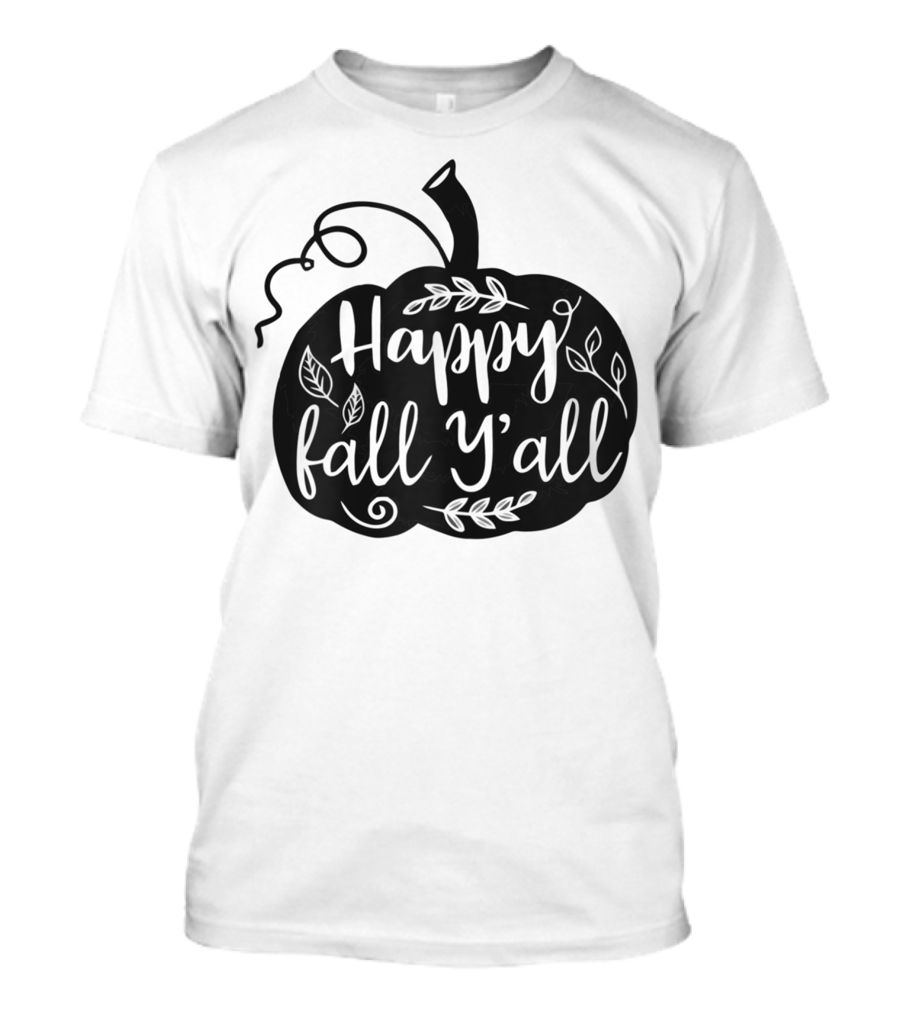 Happy Fall Y'all Pumpkin T-Shirt