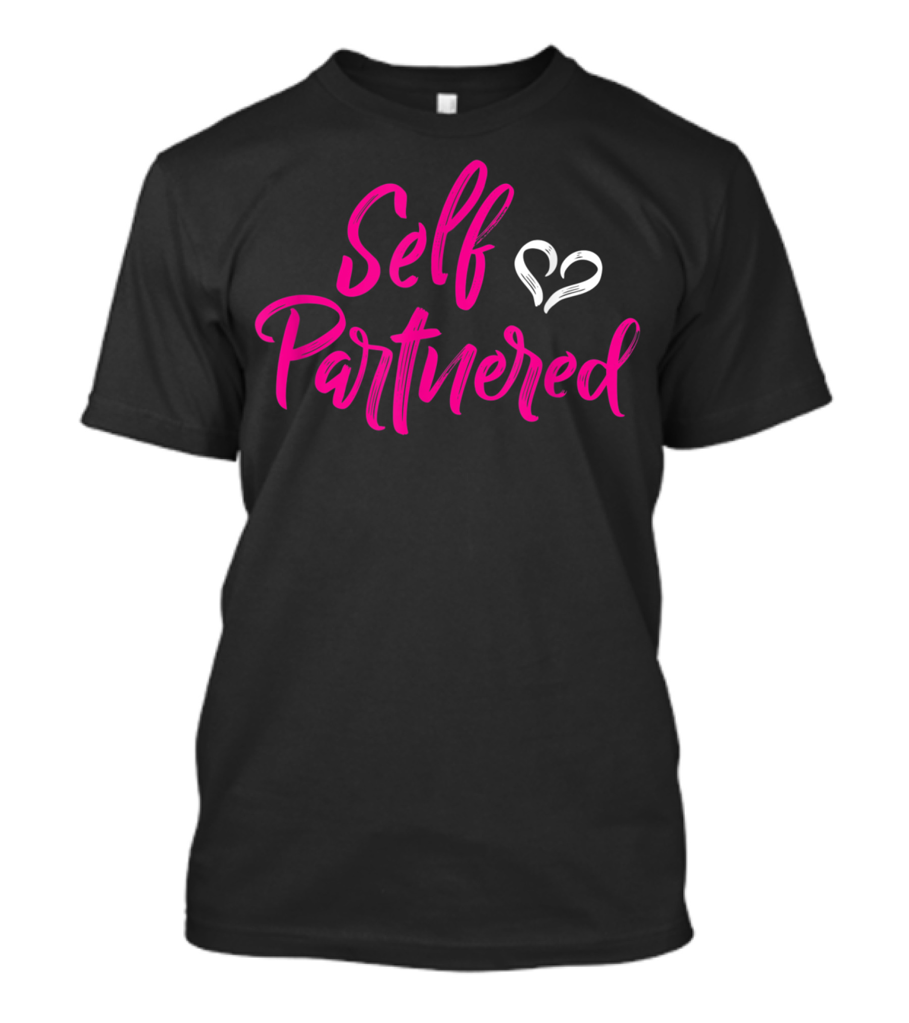 Self Partnered Heart Self Love Empowerment T-Shirt