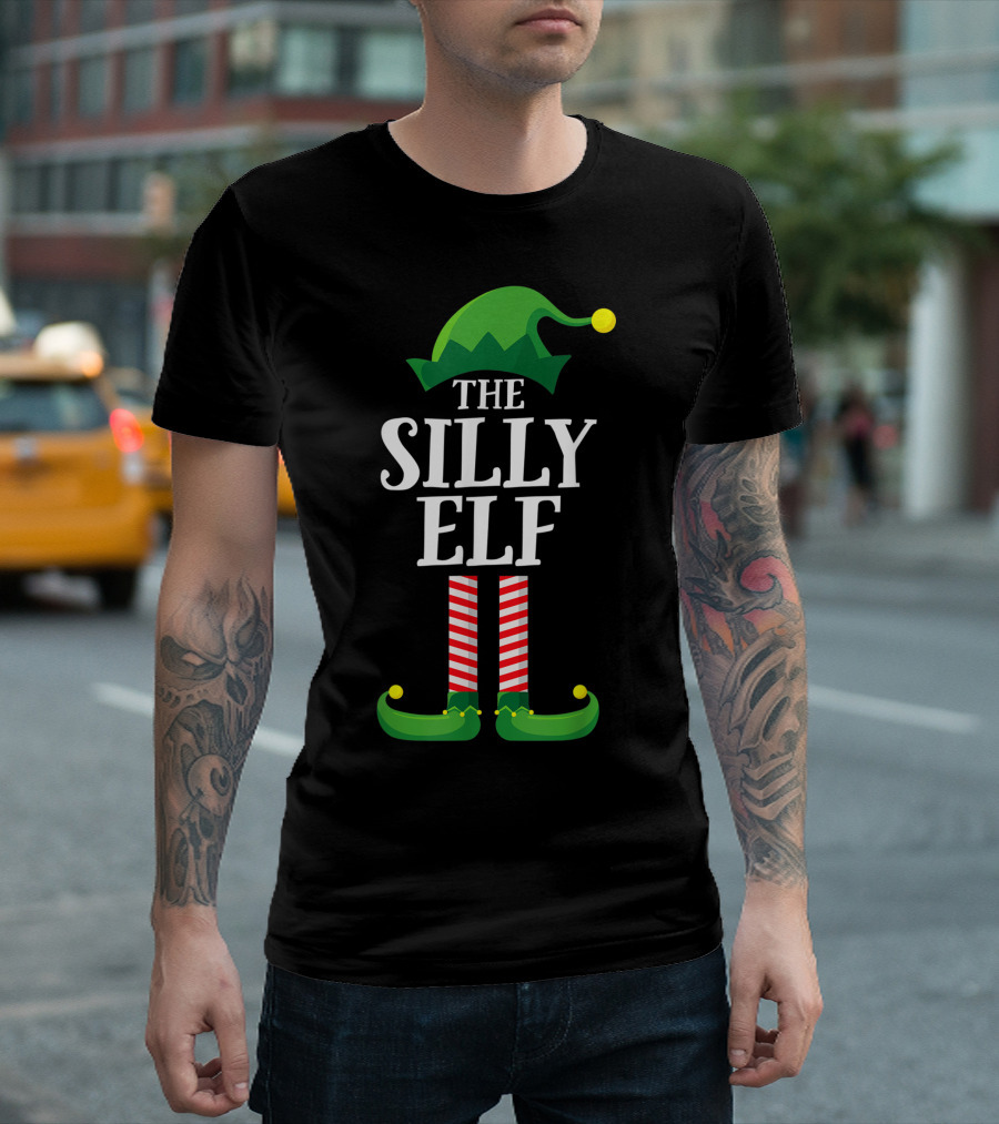 THE SILLY ELF Matching Family Group T-Shirt