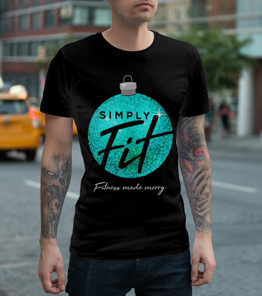 Simply Fit Fitness Made Merry Holiday T-Shirt